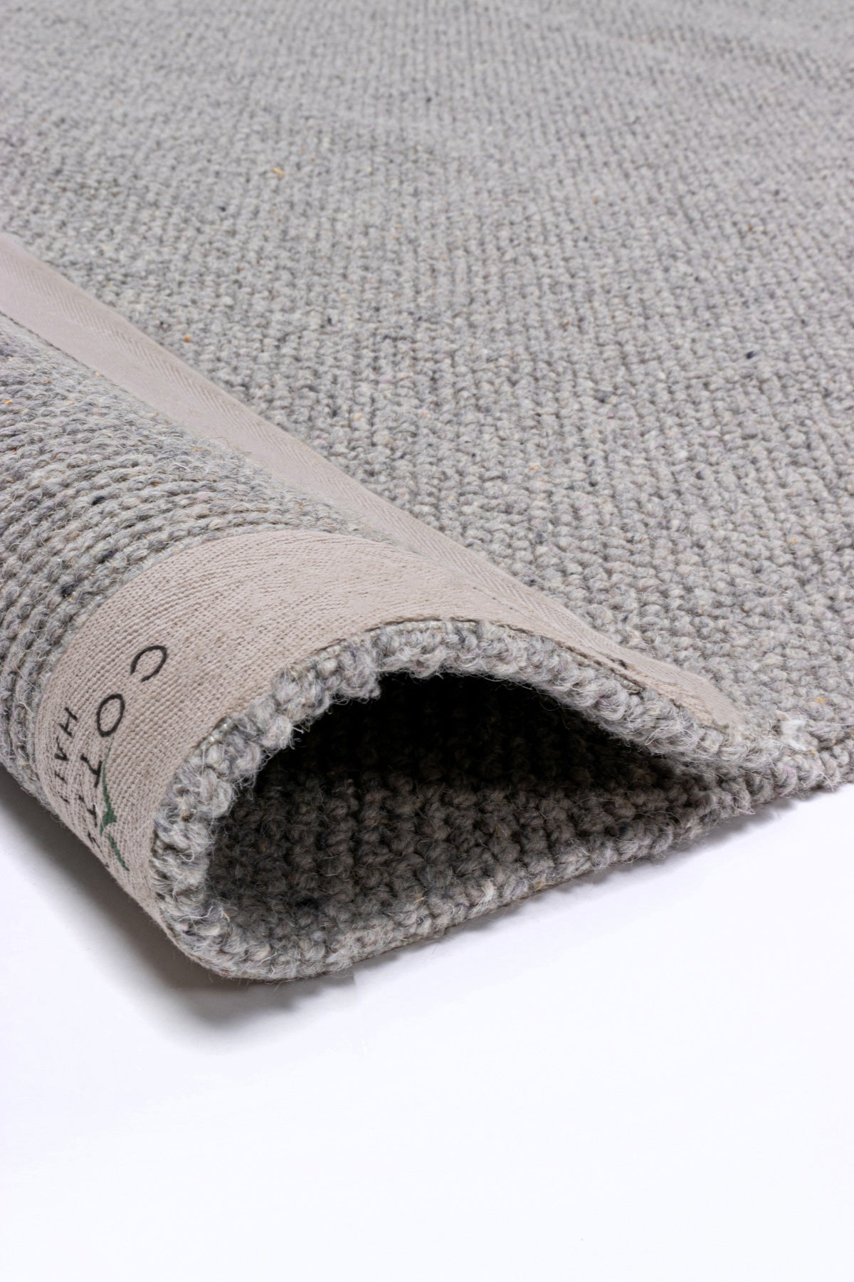 Madam MD 01 Grey Doğal Yün Halı