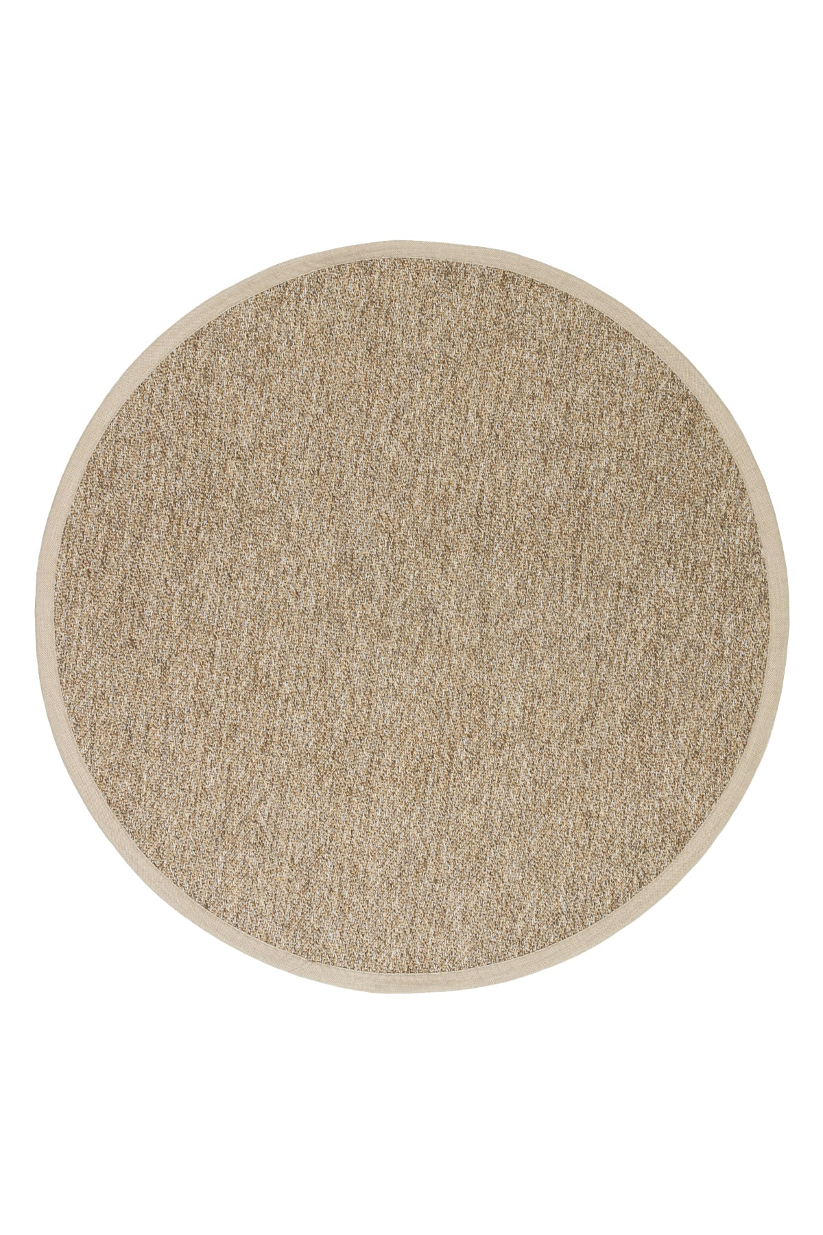 Jutte 02 M-104 Yuvarlak Doğal Jüt Sisal Halı