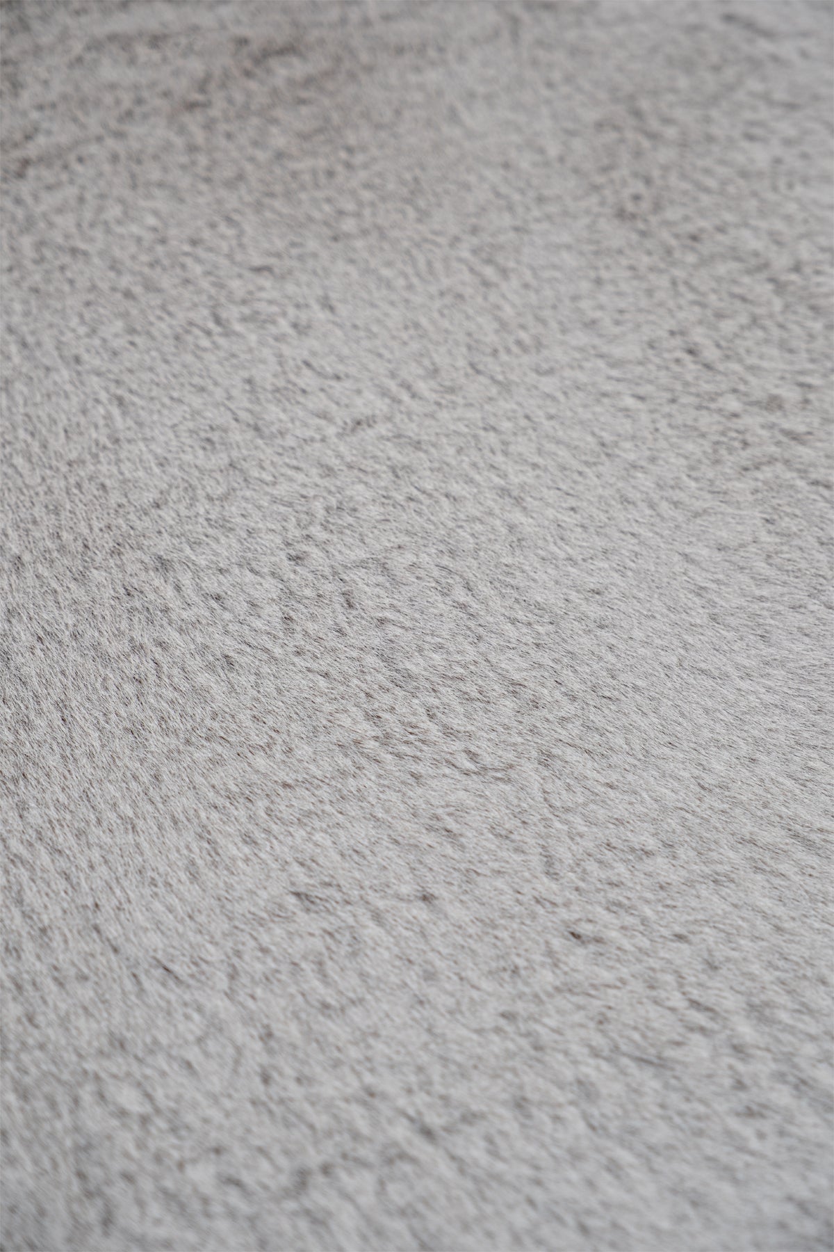 Bunny BN01 Grey Tavşan Postu Yumuşak Pelüş Halı