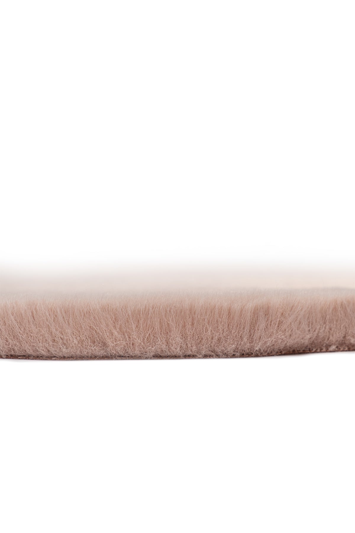 Bunny BN01 Pink Rabbit Fur Soft Plush Rug