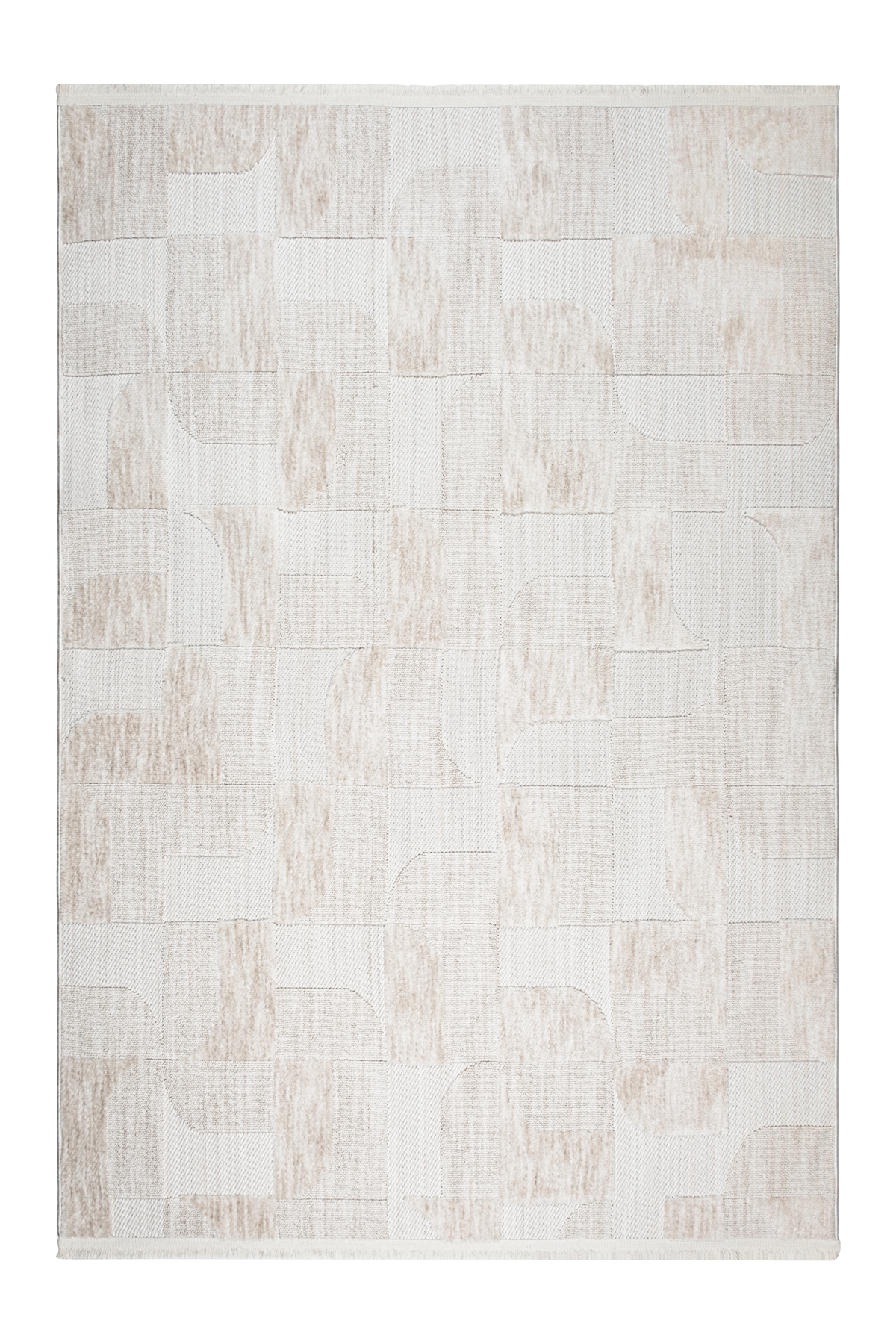 Orion OR01 Cream Modern Salon Halısı