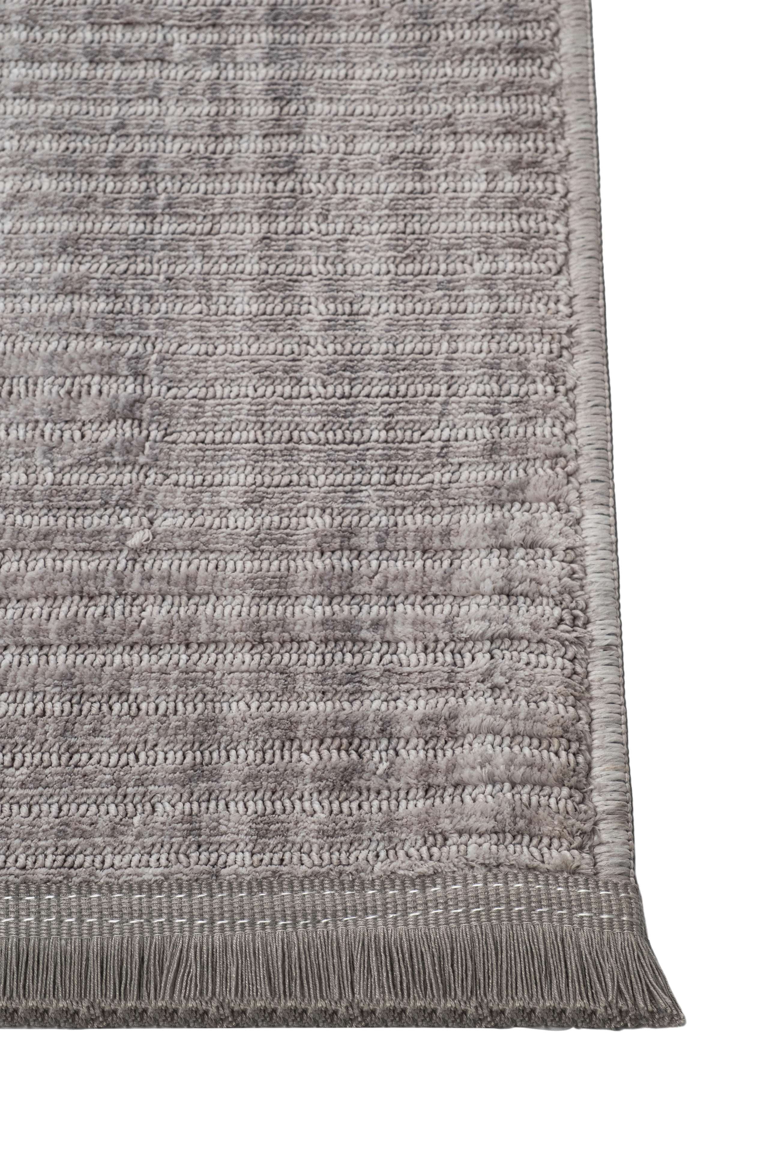 Degrade DG02 Grey Yumuşak Dokulu İskandinav Salon Halısı