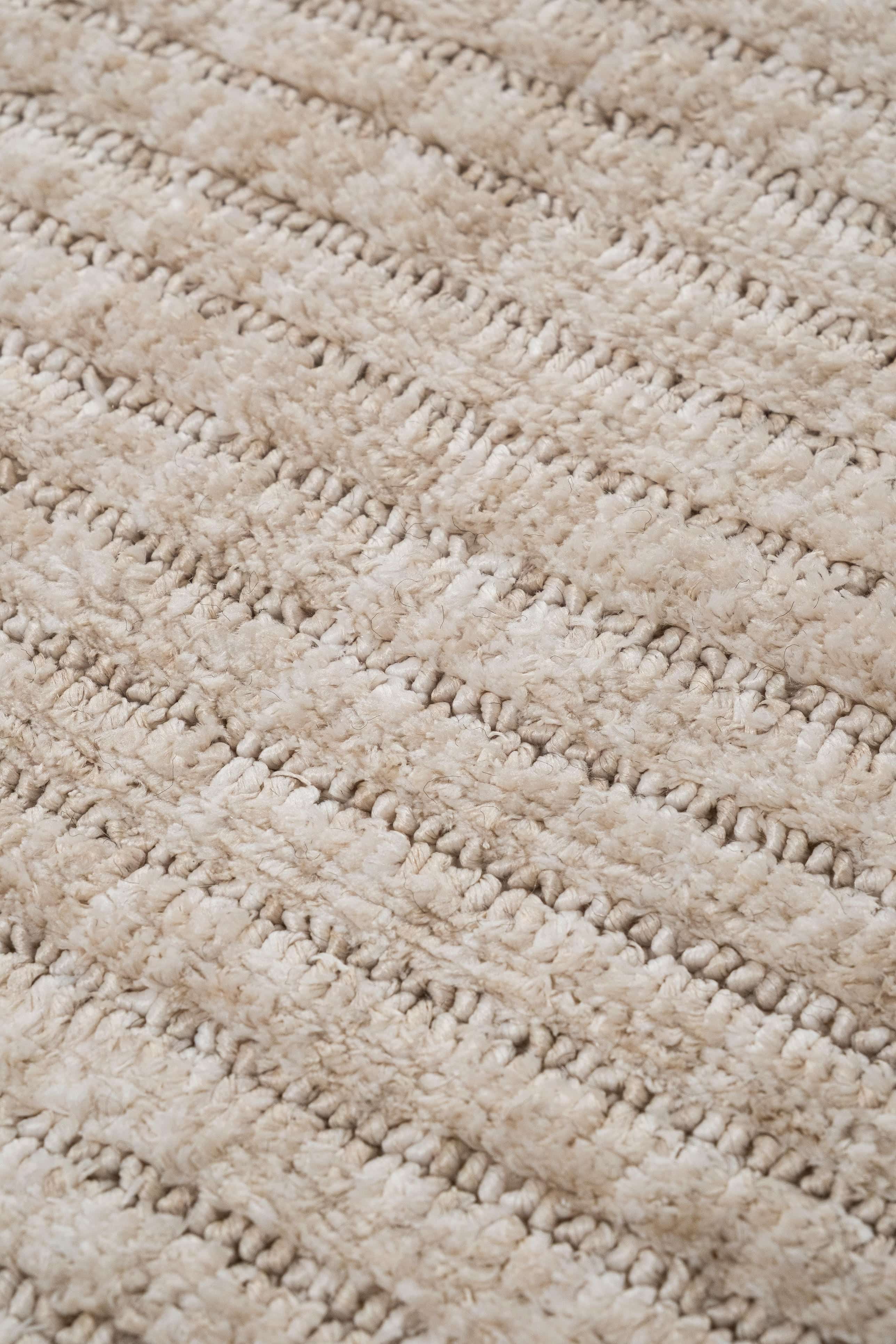 Degrade DG03 Beige Yumuşak Dokulu İskandinav Salon Halısı