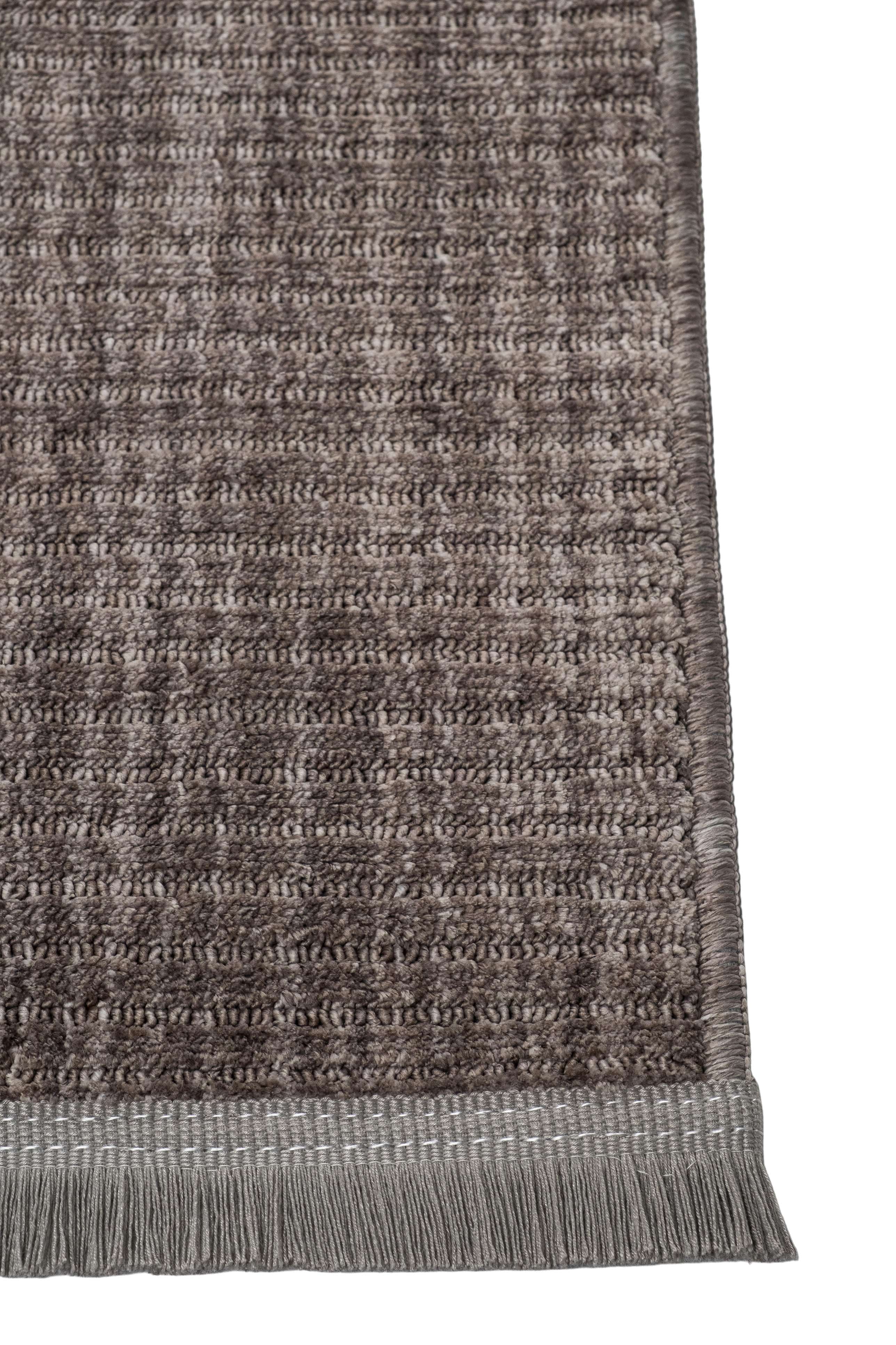 Degrade DG04 Anthracite Yumuşak Dokulu İskandinav Salon Halısı