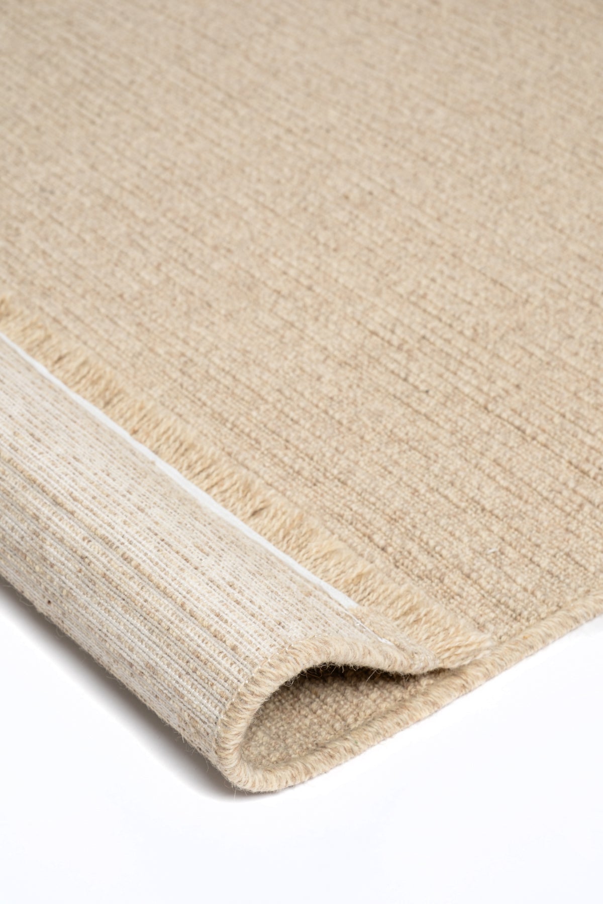 Nature 03 Beige Doğal Yeni Zelanda Yünü Halı