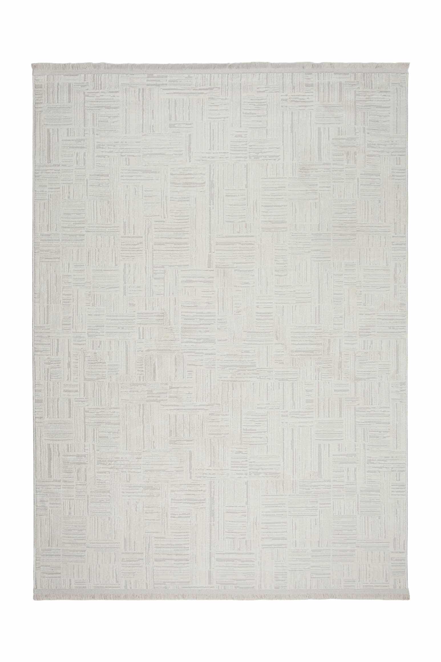 Line LN01 Cream Modern Çizgili Bohem Salon Halısı