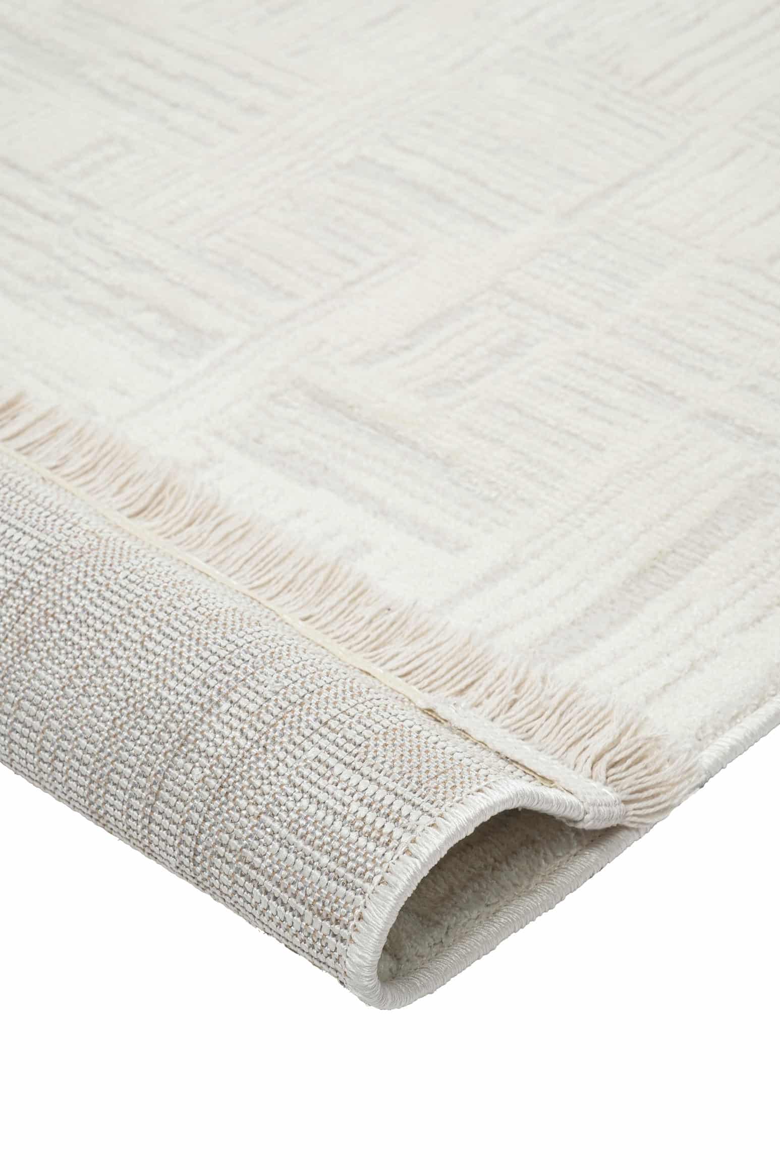 Pier PR01 Cream Scandinavian Patterned Modern Living Room Carpet