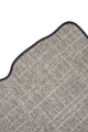 Canvas 4 Look LK02 Grey Cotton Bordure 10 Black Amorf Sisal Halı