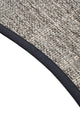 Canvas 4 Look LK02 Grey Cotton Bordure 10 Black Amorf Sisal Halı
