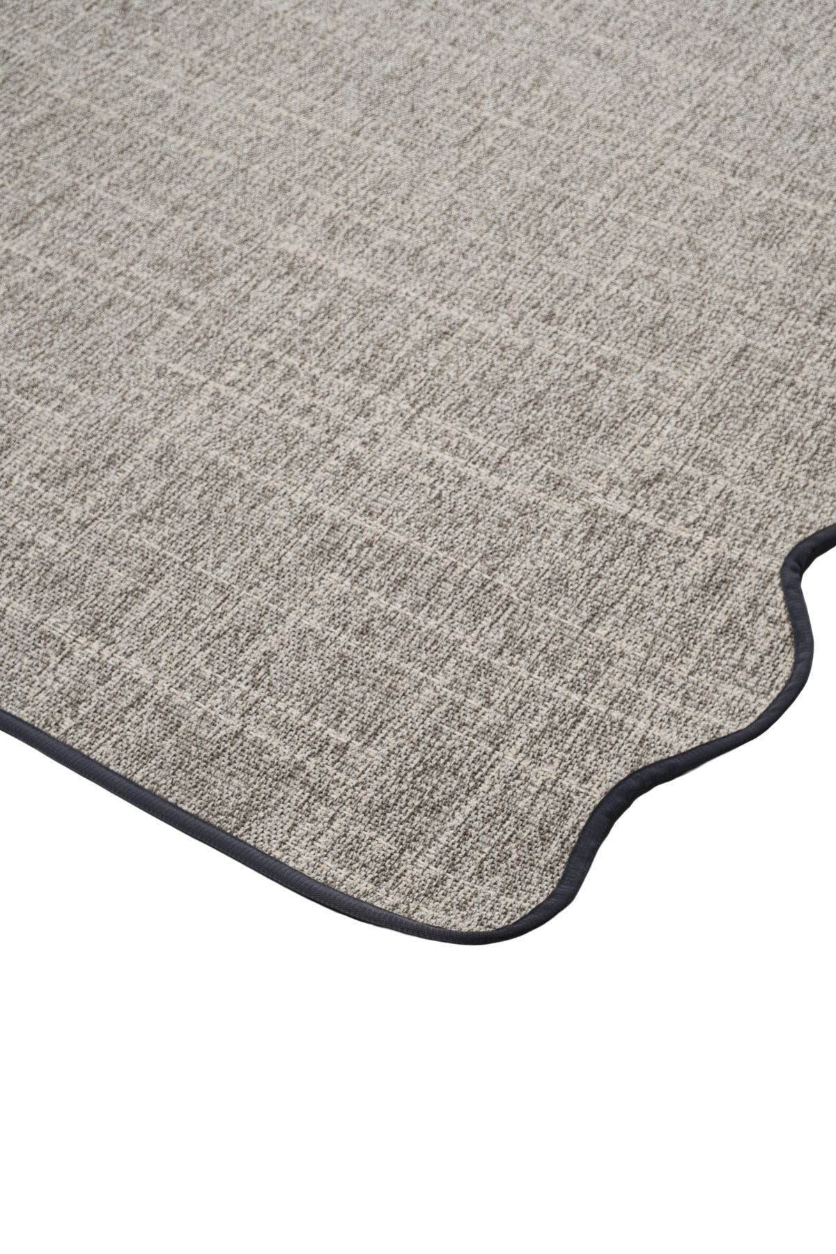 Canvas 4 Look LK02 Grey Cotton Bordure 10 Black Amorf Sisal Halı