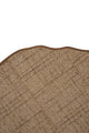 Canvas 1 Look LK03 Jut Cotton Bordure 04 Dark Beige Amorf Sisal Halı