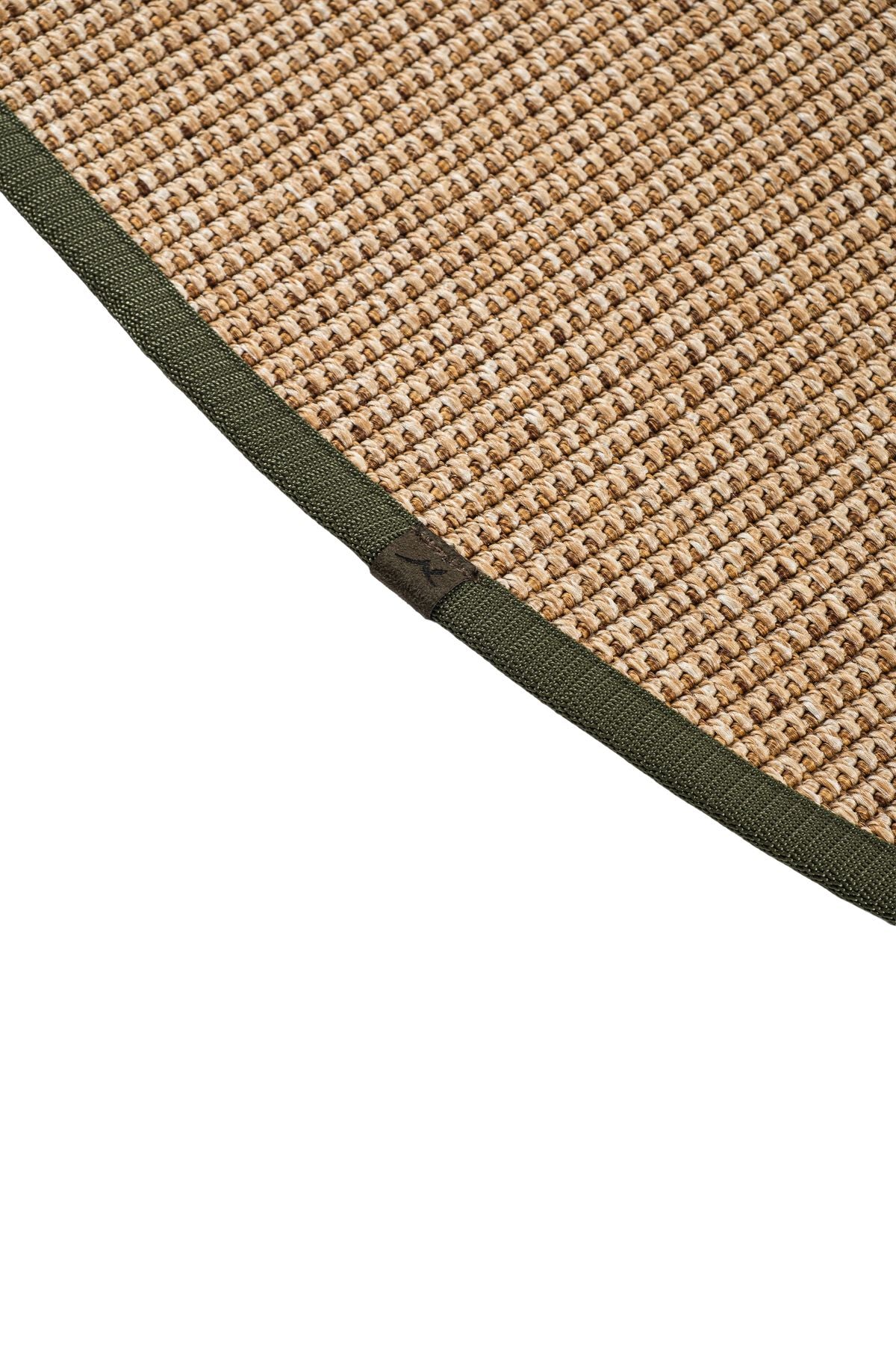 Canvas 1 Suit SU03 Jut Cotton Bordure 03 Green Amorf Sisal Halı