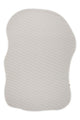 Canvas 3 Suit SU01 Cream Cotton Bordure 01 White Amorf Sisal Halı
