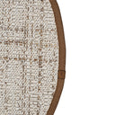 Canvas 3 Look LK01 Cream Cotton Bordure 04 Dark Beige Amorf Sisal Halı