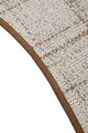 Canvas 3 Look LK01 Cream Cotton Bordure 04 Dark Beige Amorf Sisal Halı