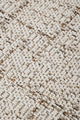 Canvas 3 Look LK01 Cream Cotton Bordure 04 Dark Beige Amorf Sisal Halı