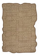 Canvas 4 Look LK03 Jut Cotton Bordure 04 Dark Beige Amorf Sisal Halı
