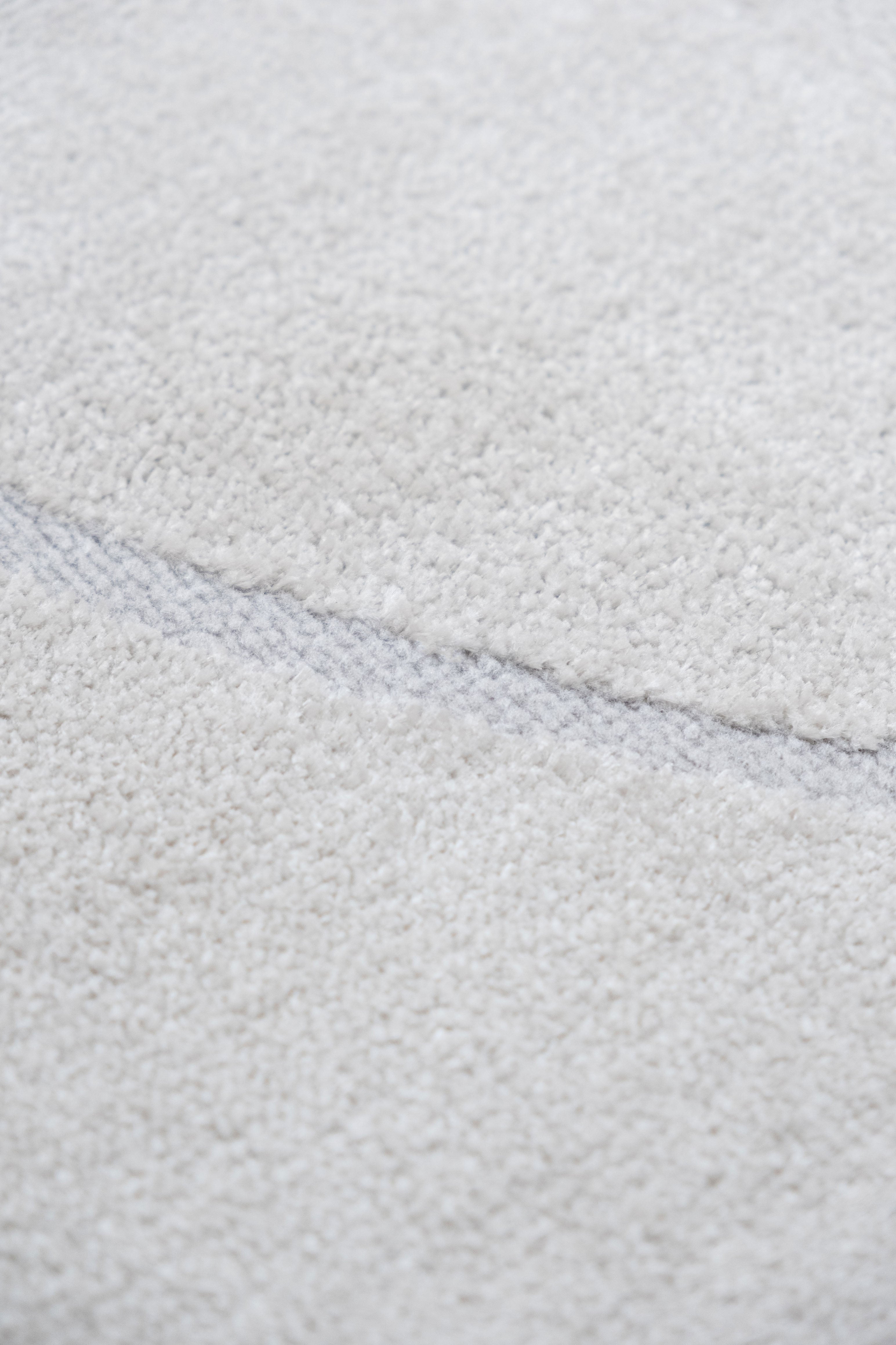 Luca LC02 Grey Plush Textured Soft Living Room Carpet