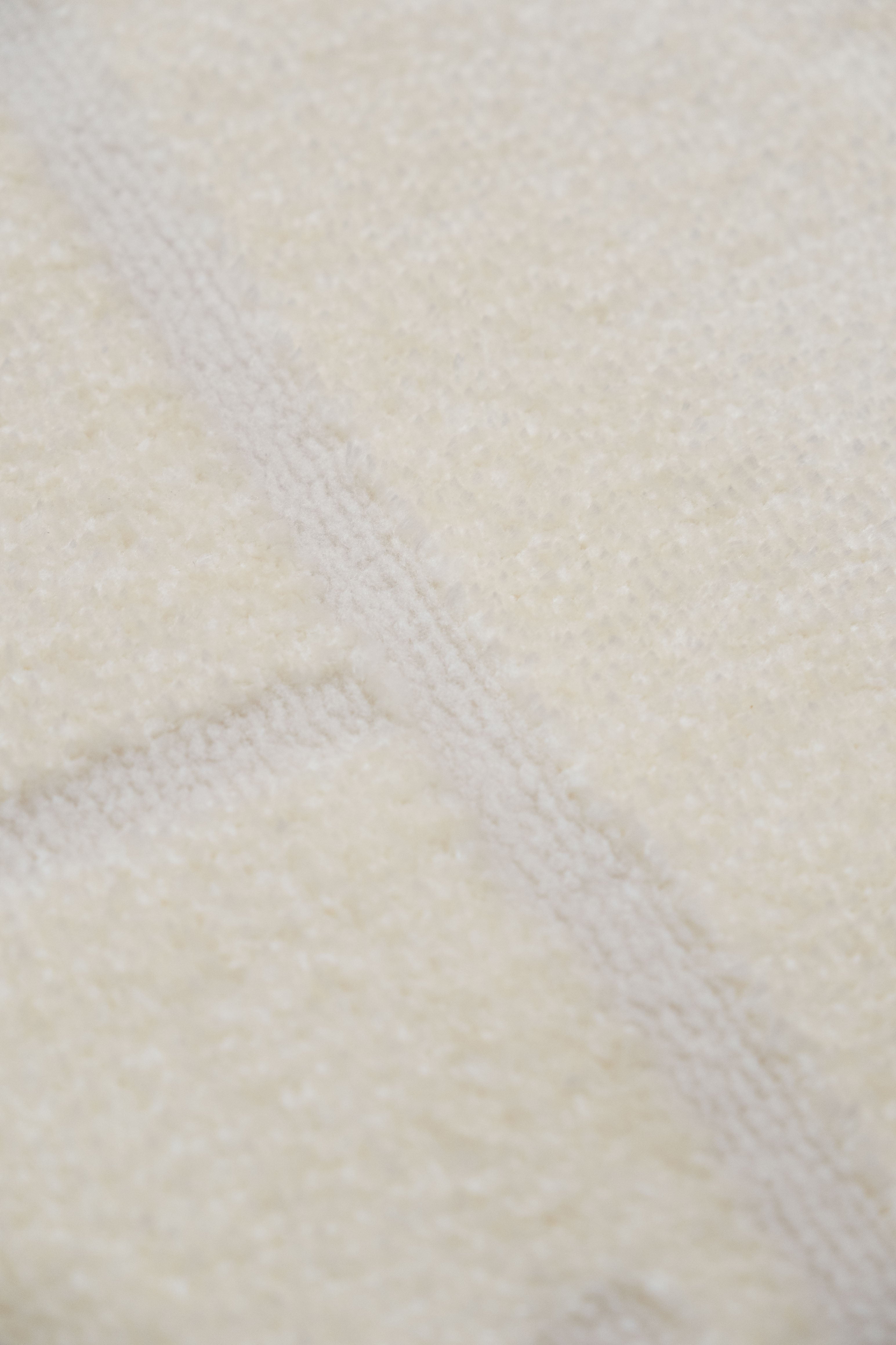 Luca LC01 Cream Plush Textured Soft Living Room Carpet