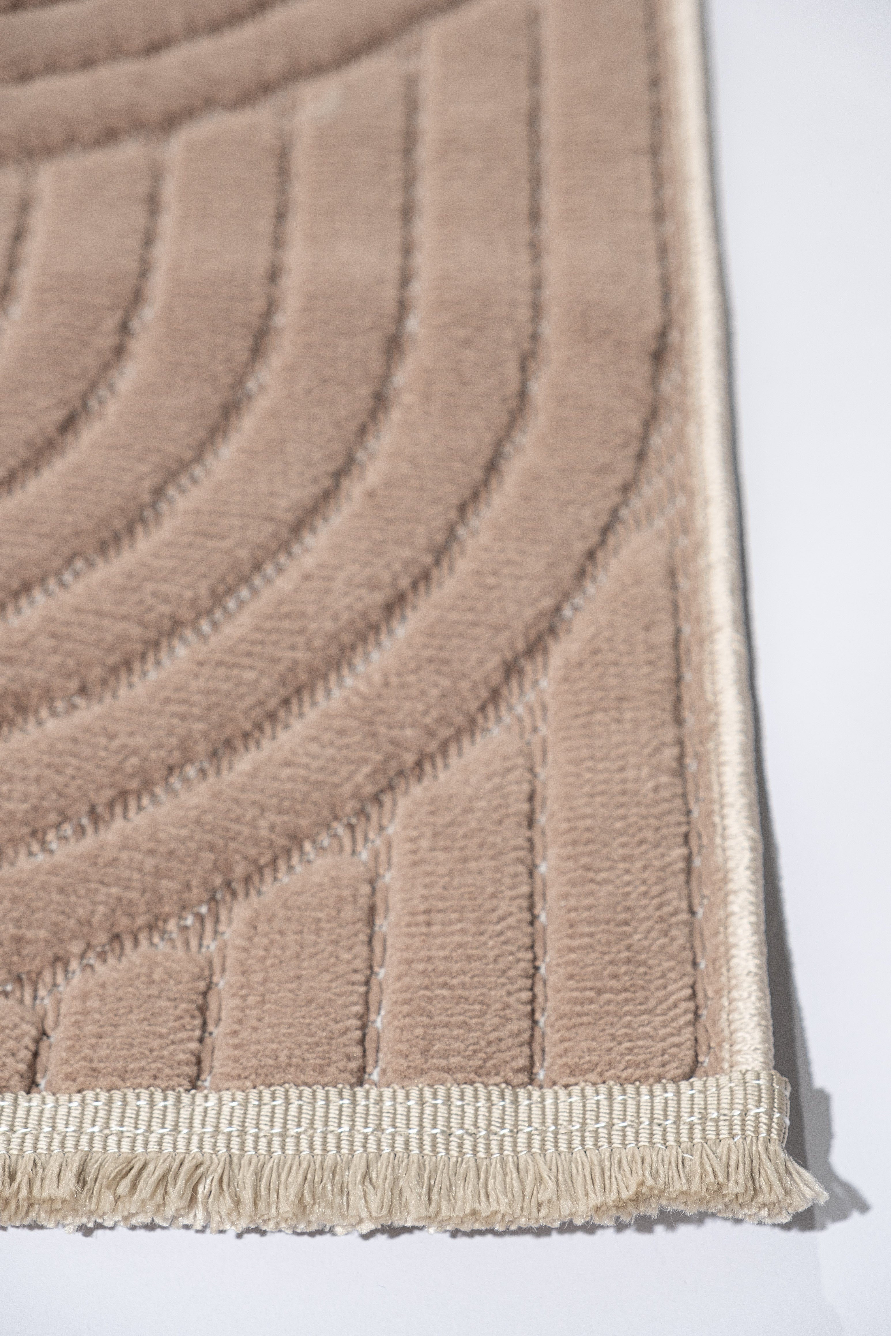 Luiz LZ03 Vizon İskandinav Desenli Modern Salon Halısı