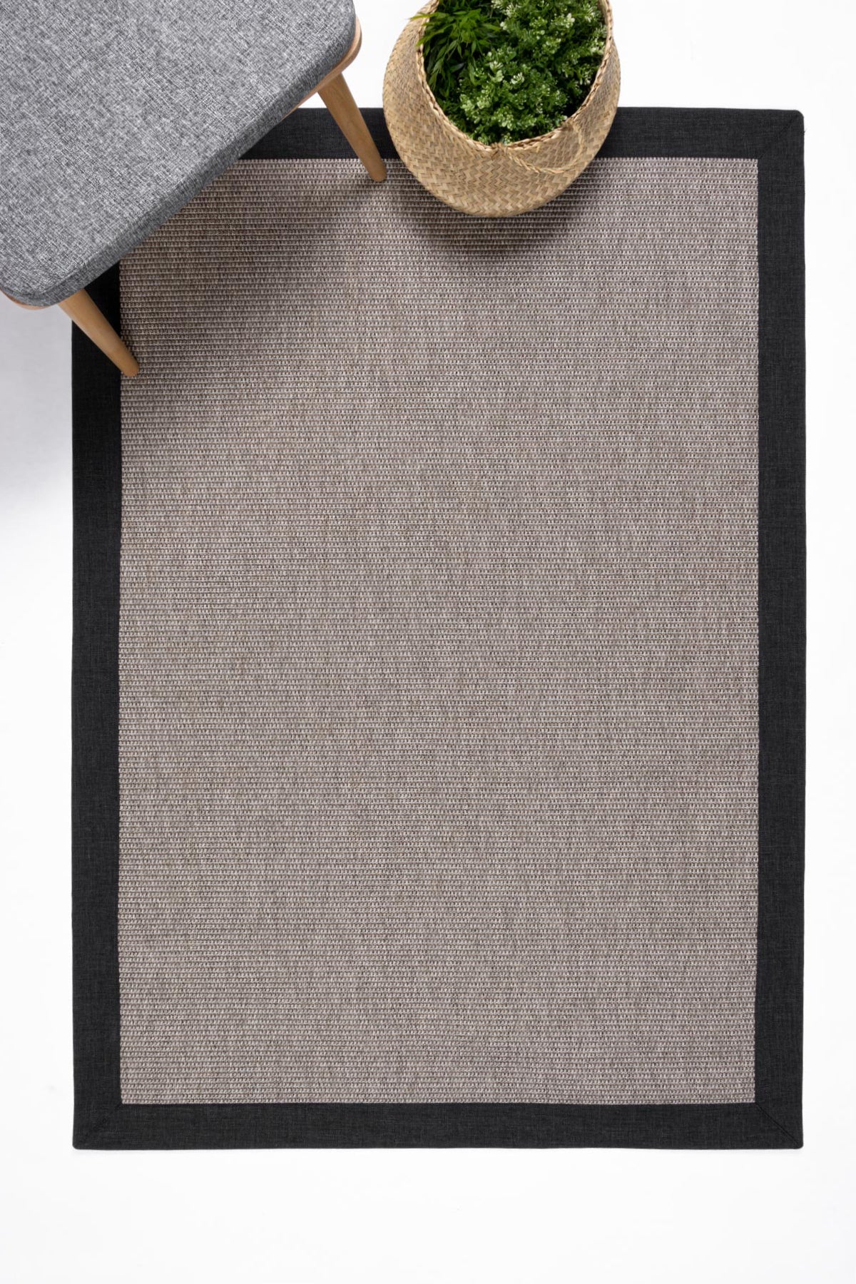 Jutte 04 M-406 Stone Doğal Jüt Sisal Halı