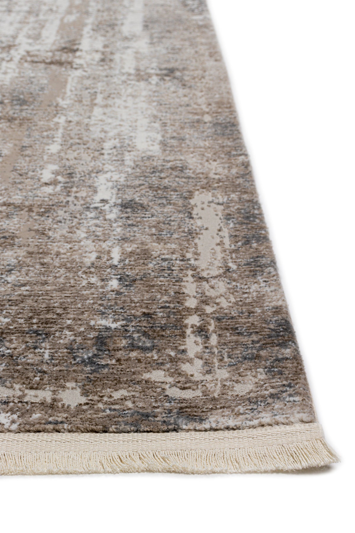 Lima LM01 Beige Grey Modern Salon Halısı
