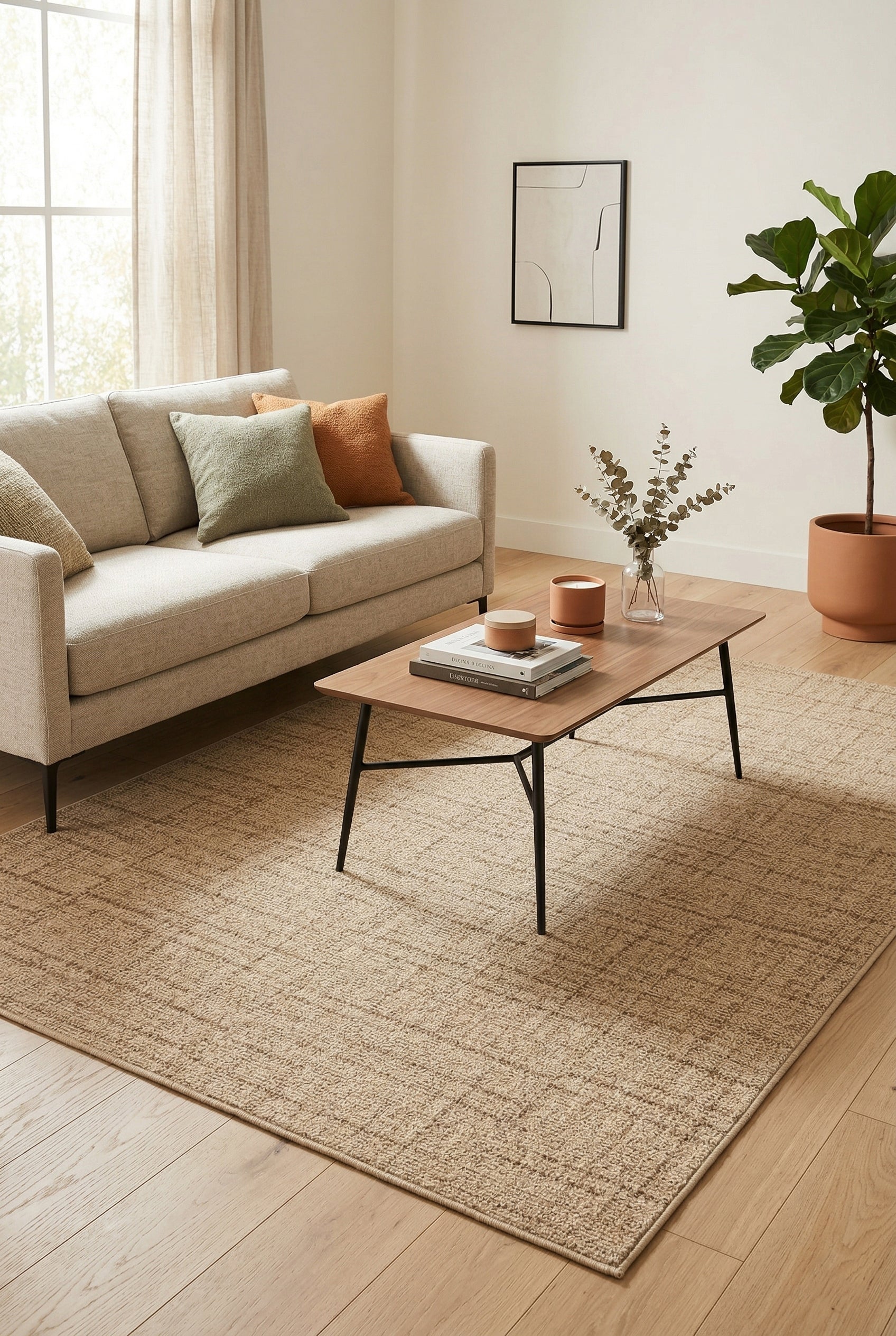 Look LK 03 Jut Salon Koridor Mutfak Sisal Halı