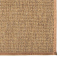 Suit SU05 Brown Biye 04 Dark Beige Doğal Sisal Halı
