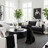 Suit SU04 Anthracite Biye 10 Black Doğal Sisal Halı