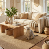 Suit SU03 Jut Biye 05 Light Brown Doğal Sisal Halı