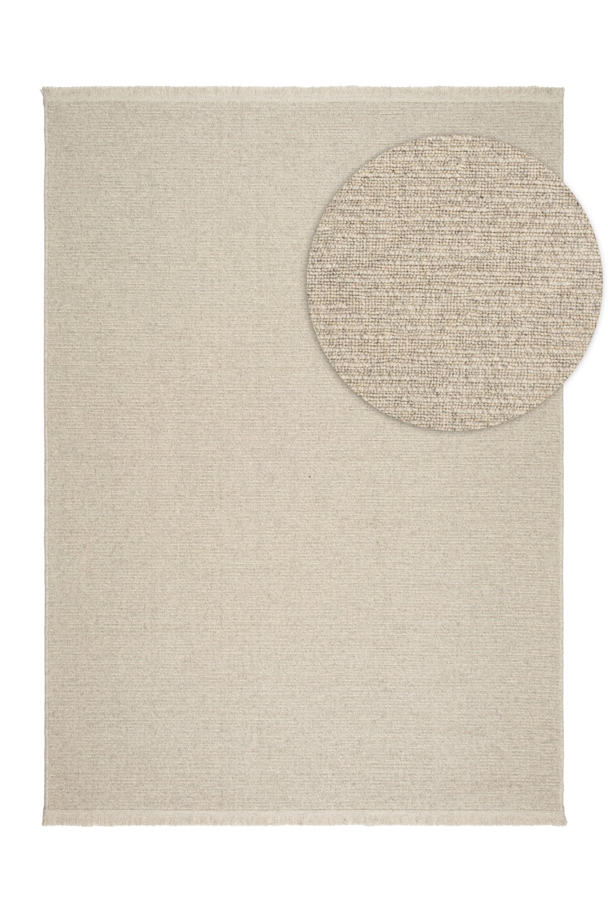 Nature 02 Mix Natural New Zealand Wool Rug