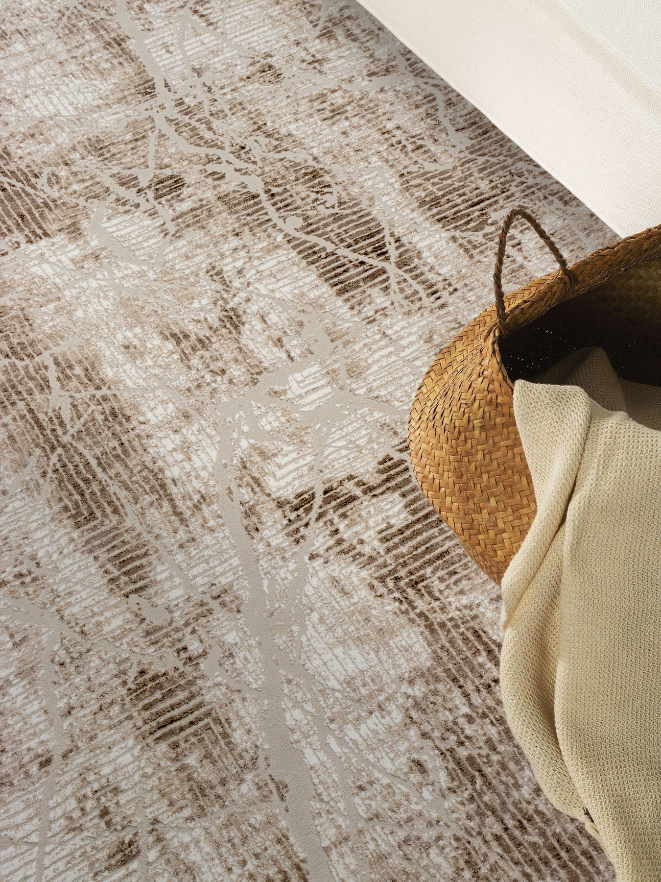 Vega VG03 Beige Modern Salon Halısı