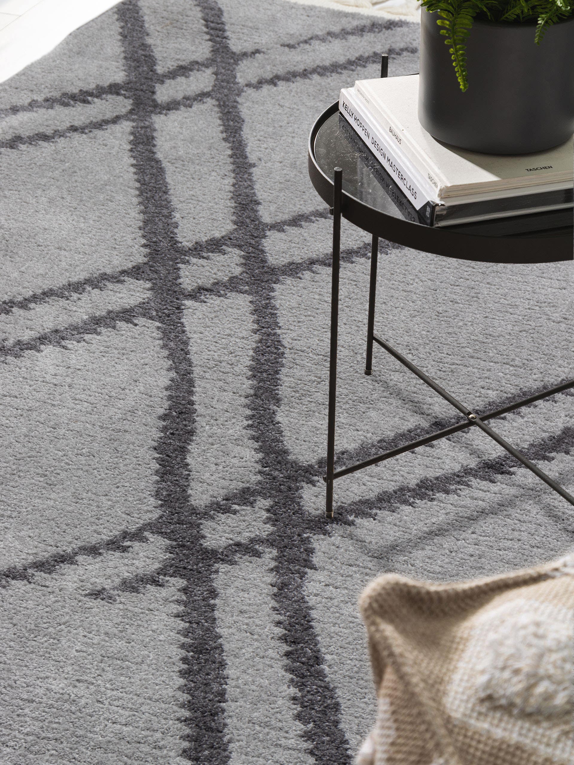 Cool CL 05 Anthracite İskandinav Peluş Dokulu Makine Halısı