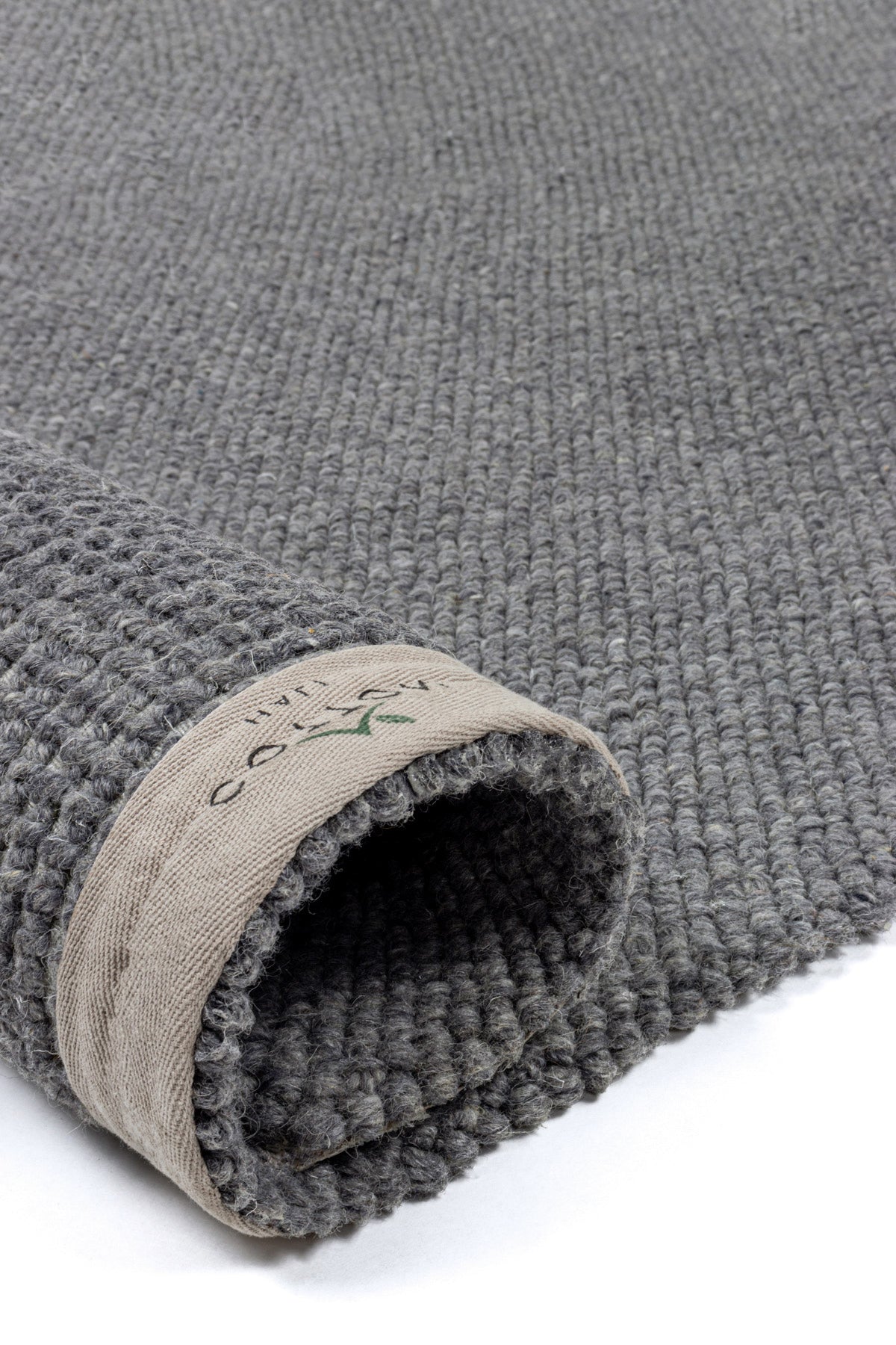 Woolon WL 01 Anthracite Natural Wool Carpet