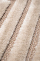 Pier PR03 Beige İskandinav Desenli Modern Salon Halısı