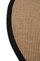 Jutte 08 SK Yuvarlak Doğal Jüt Sisal Halı