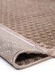 Pita PT03 Beige Plush Textured Scandinavian Living Room Machine Carpet