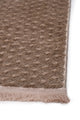 Pita PT03 Beige Plush Textured Scandinavian Living Room Machine Carpet