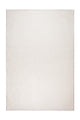 Pita PT01 Cream Plush Textured Scandinavian Living Room Machine Carpet