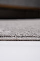 Pita PT02 Grey Plush Textured Scandinavian Living Room Machine Carpet
