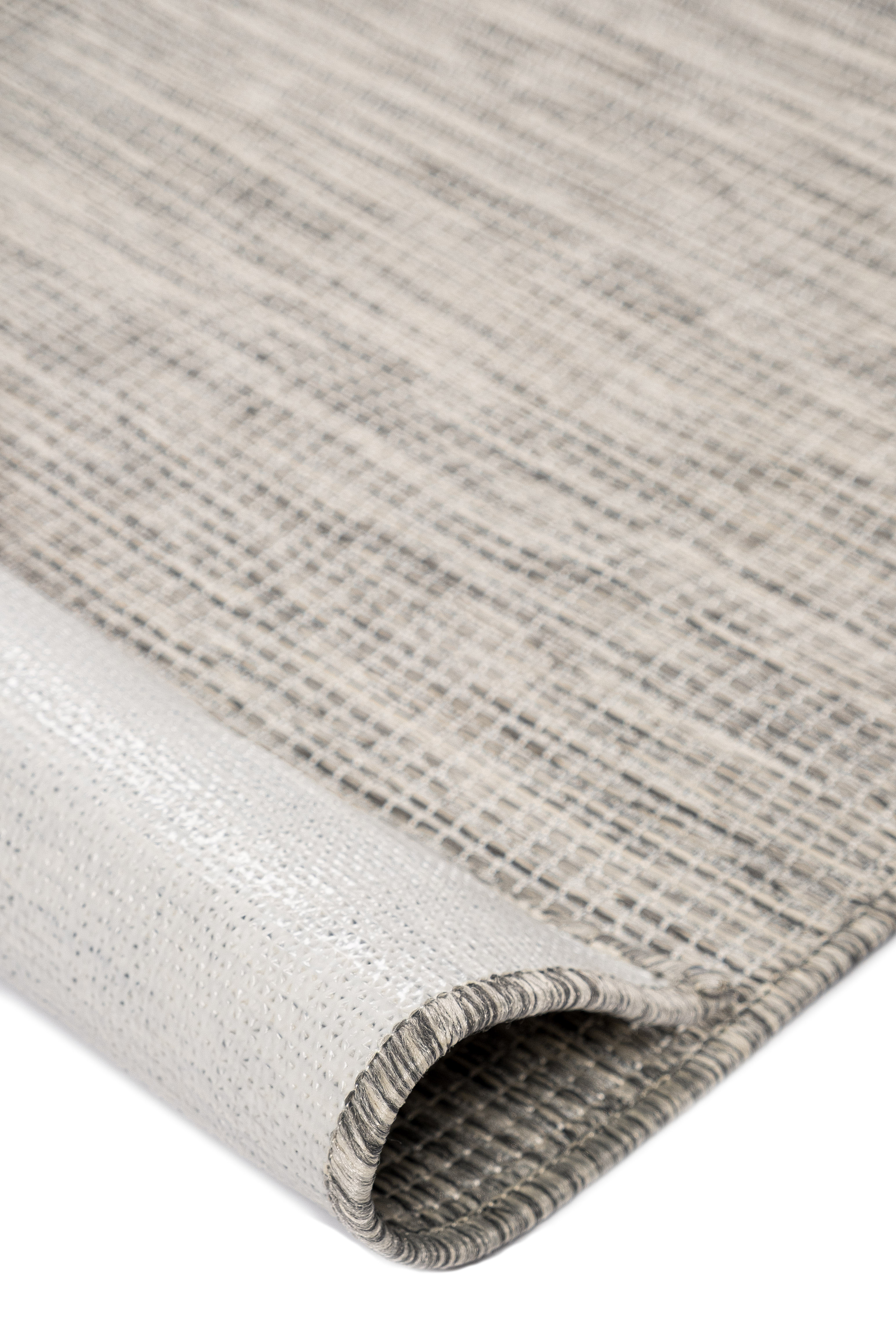 Sisal Color SC04 Silver TPR Kaydırmaz Tabanlı Makinede Yıkanabilir Halı