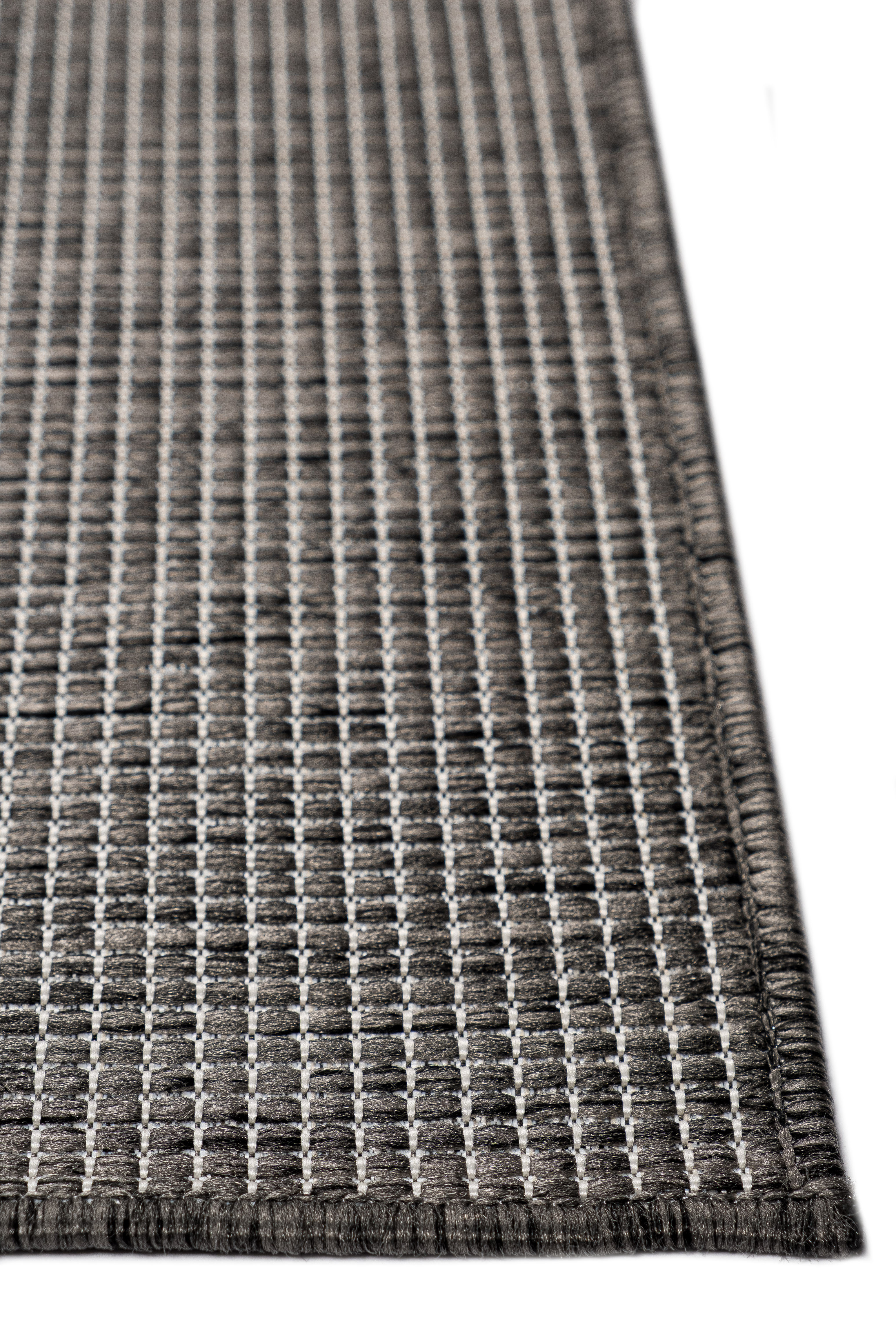 Sisal Color SC02 Anthracite TPR Kaydırmaz Tabanlı Makinede Yıkanabilir Halı