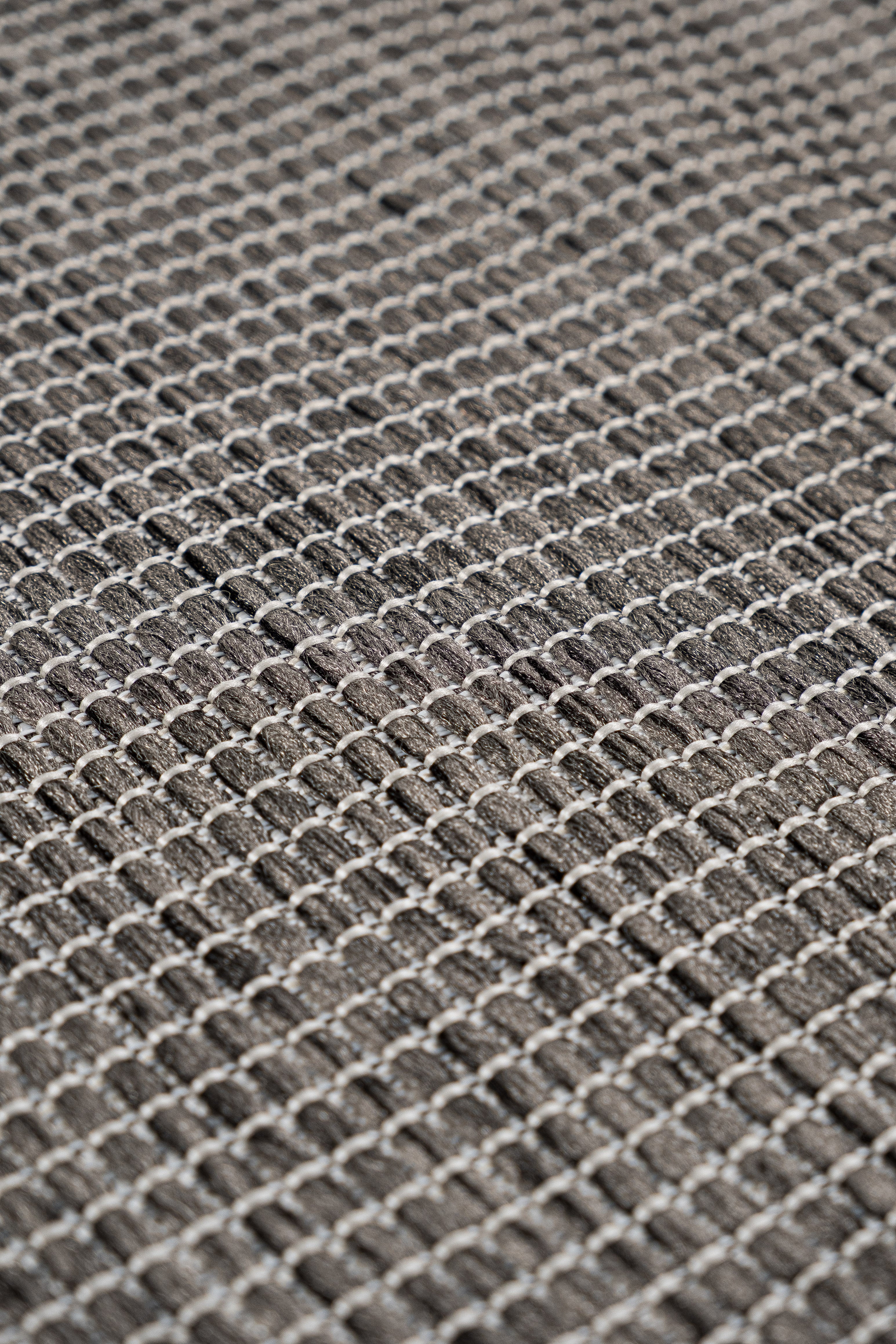 Sisal Color SC02 Anthracite TPR Kaydırmaz Tabanlı Makinede Yıkanabilir Halı