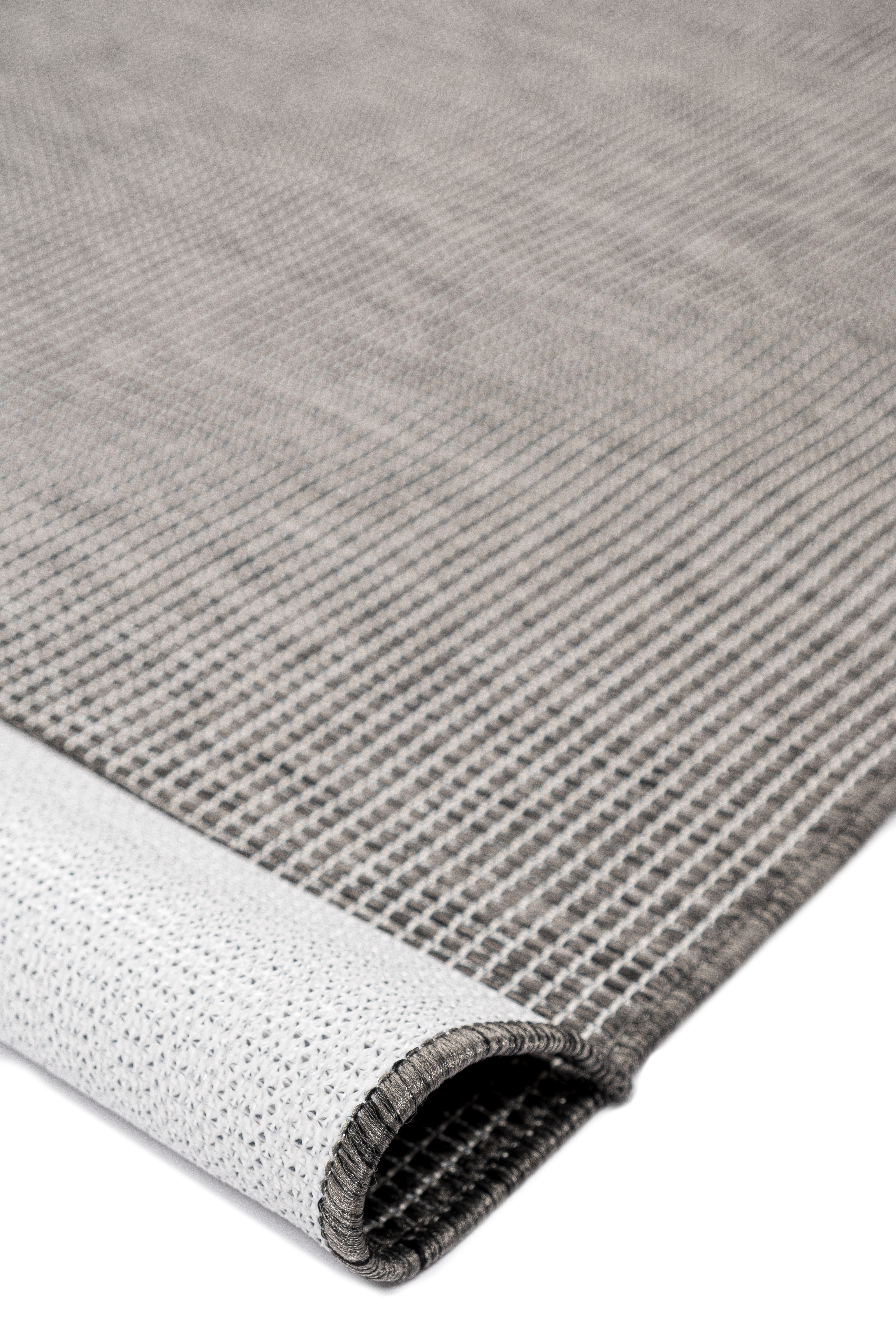 Sisal Color SC02 Anthracite TPR Kaydırmaz Tabanlı Makinede Yıkanabilir Halı