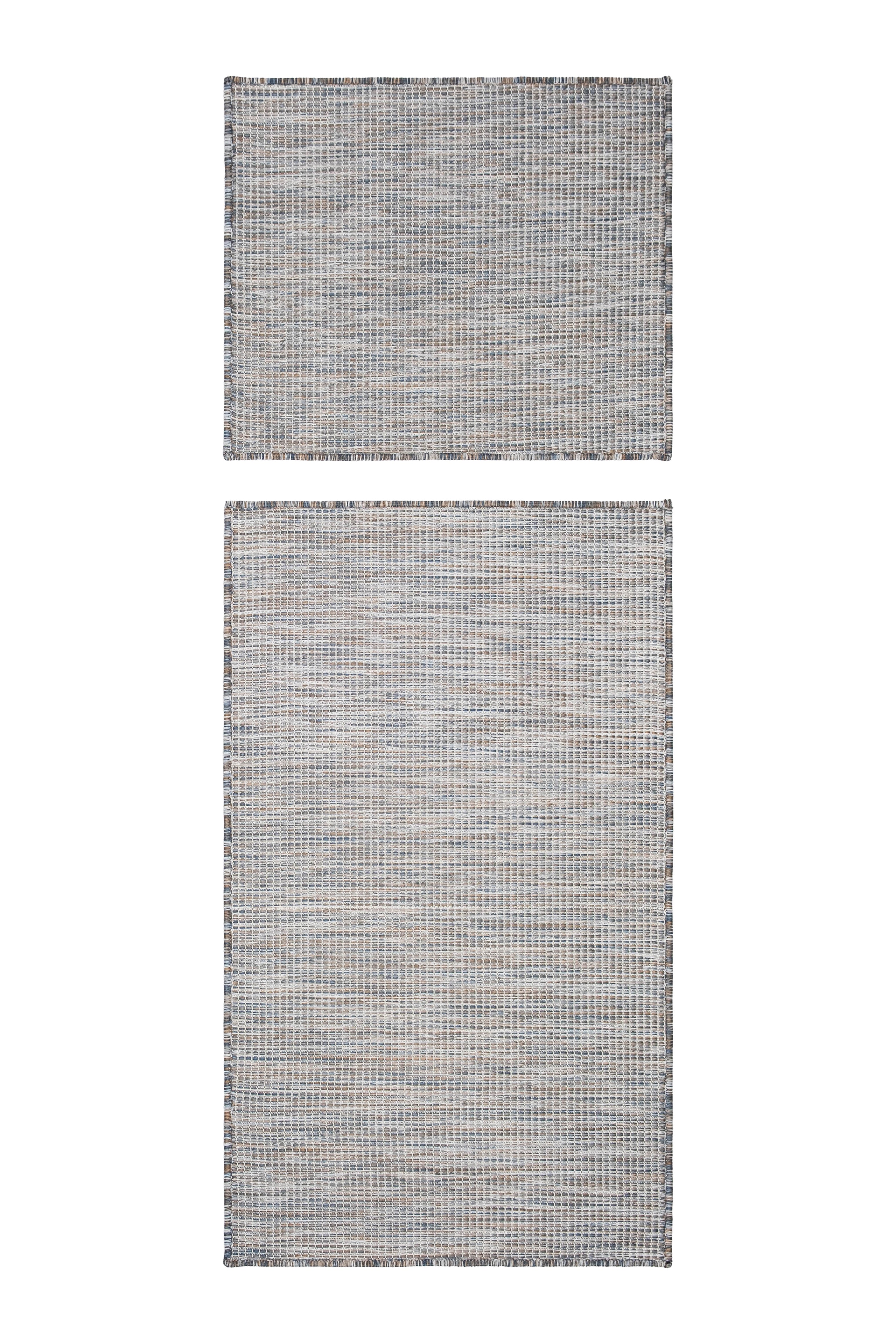 Color Bath 07 Blue Kaydırmaz Tabanlı Makinede Yıkanabilir Banyo Klozet Takımı