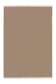 Pita PT03 Beige Plush Textured Scandinavian Living Room Machine Carpet