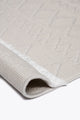 Simba SM01 White Modern Sisal Carpet