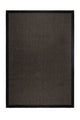 Suit SU04 Anthracite Cotton Bordure 10 Black Salon Koridor Mutfak Sisal Halı