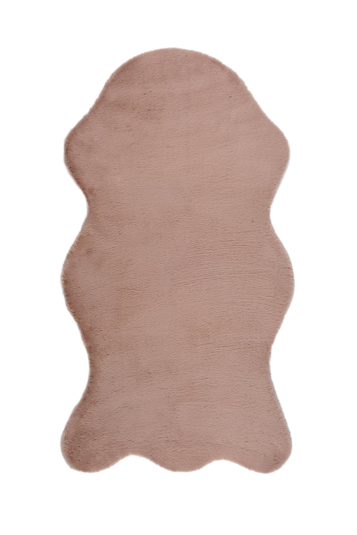 Bunny BN01 Pink Tavşan Postu Yumuşak Pelüş Halı