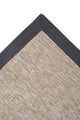 Judy JD02 Natural Cotton Bordure 08 Anthracite Salon Koridor Mutfak Sisal Halı